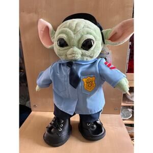 Build-A-Bear The Child Grogu Star Wars Mandalorian Police BBPD Plush NWT